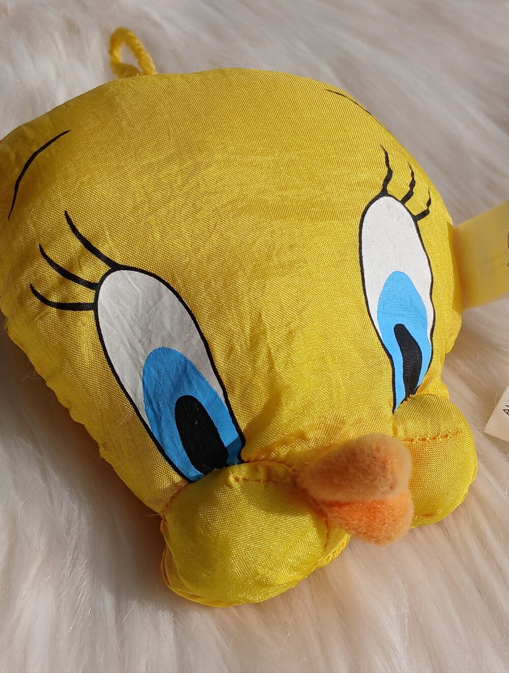 Vintage Tweety Bird Beanie Plush Toy 1997 Looney Tunes 90s 1990s Warner Bros vtg